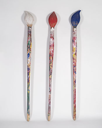 Three Paintbrushes by Livio De Marchi vendu pour $875