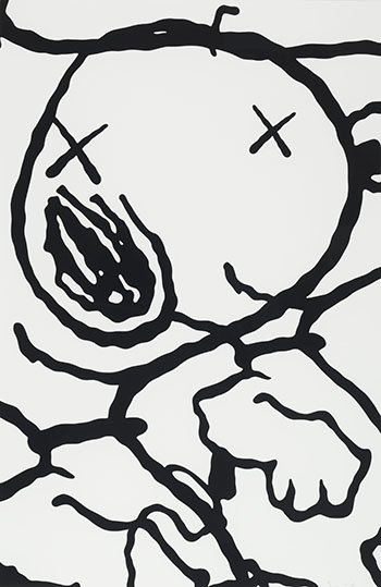 Untitled (from Man's Best Friend) by  KAWS sold for $7,500