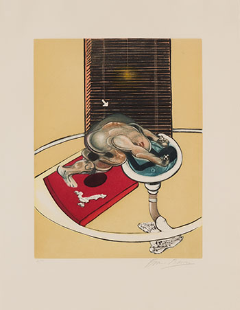 Figure at a Washbasin by Francis Bacon sold for $9,375