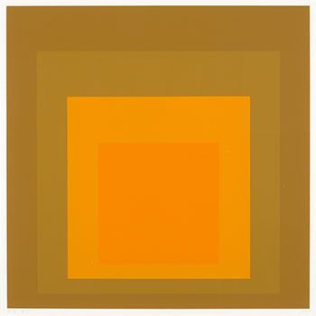 SP XI by Josef Albers vendu pour $8,125