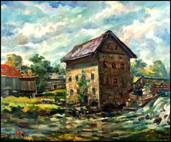 Hastings Mill at Keene, Ontario by Donald Gordon Fraser vendu pour $863