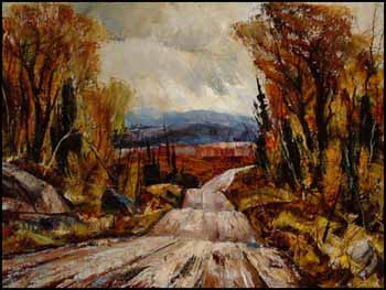 Road Through Algonquin Park by Joseph Sydney Hallam vendu pour $1,725