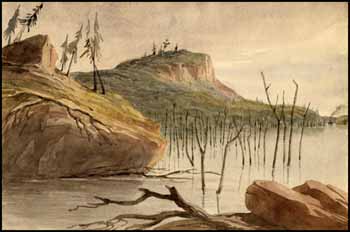 Drowned Forest, Rideau Canal by Early 19th Century Canadian School vendu pour $920