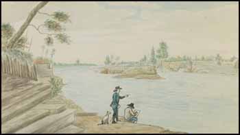 Falls of the Chaudière, Ottawa River by James Pattison Cockburn vendu pour $3,510