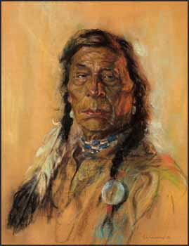 Indian Chief by Nicholas de Grandmaison vendu pour $35,100