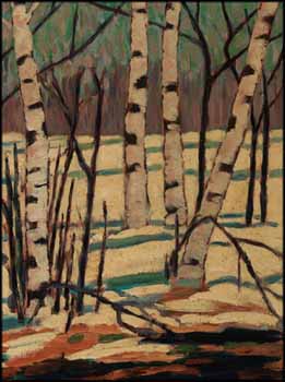 Winter Landscape by Mabel Irene Lockerby vendu pour $7,670