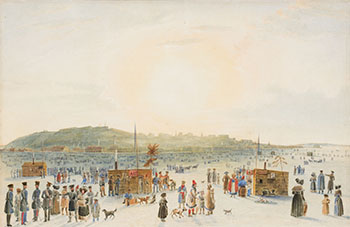 The Pont at Quebec - 1831 by James Pattison Cockburn vendu pour $49,250