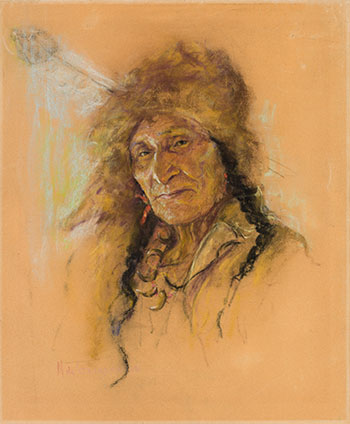 Portrait of an Indian Man by Nicholas de Grandmaison vendu pour $46,250