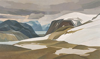 Over Ellesmere Island by Alan Caswell Collier vendu pour $25,000