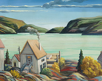 The Coast by Muriel Yvonne McKague Housser sold for $31,250