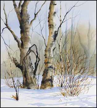 Winter Landscape (00721/2013-652) by Suzanne Sandboe sold for $375
