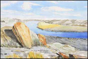 Redcliff Rocks (01136/2013-2049) by Nancy Ruth Sissons vendu pour $313