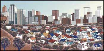 Calgary - The Old and the New (01307/2013-2217) by Louise Dandurand vendu pour $432