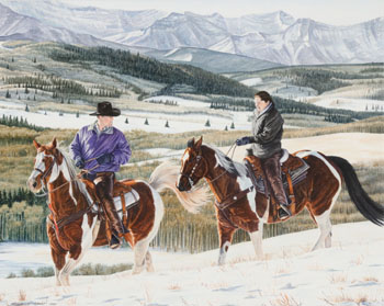 Trail Ride (03167/354) by Michelle Grant sold for $678