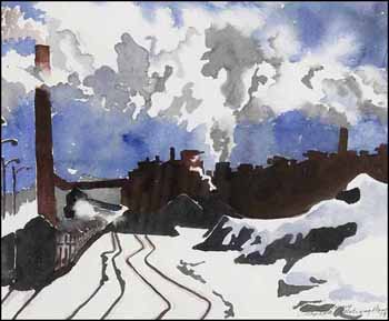 Steep Rock Pelletizing Plant (02090/2013-1177) by Jennifer Garrett sold for $188