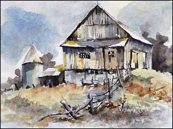 Ontario Barn (02937/2013-3092) by Joanne Clarke vendu pour $219