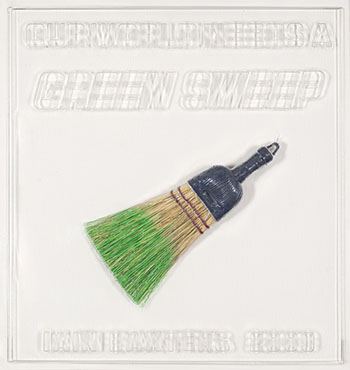 Our World Needs a Green Sweep by Iain Baxter sold for $1,375