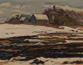 Farming, Poltimore, Quebec by Alexander Young (A.Y.) Jackson