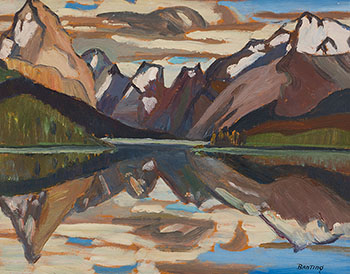 Lake in the Rockies by Sir Frederick Grant Banting