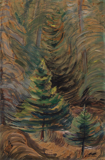 Pine Tree in Forest by Emily Carr