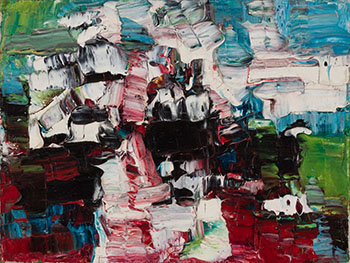 Abstract Composition par Jean Paul Riopelle