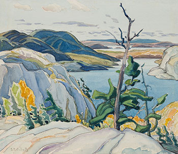 Frood Lake by Franklin Carmichael