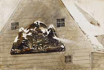 Blizzard par Andrew Wyeth