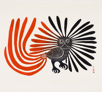 The Enchanted Owl par Kenojuak Ashevak