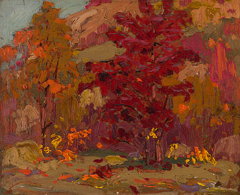 Colourful Maples by Thomas John (Tom) Thomson
