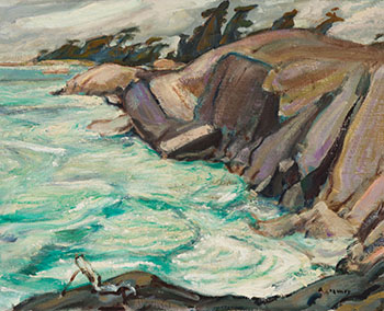 A Summer Gale, Georgian Bay par Arthur Lismer