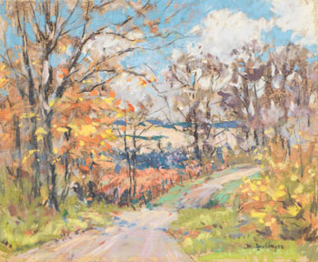 Autumn Scene by Berthe Des Clayes