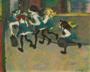 Children Running par William Arthur Winter