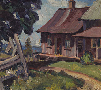 The Old Farmhouse by Jack Hamilton Bush