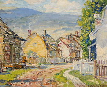Quebec Village by Frederick William Hutchison