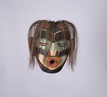Wild Woman Mask par Val Stickings