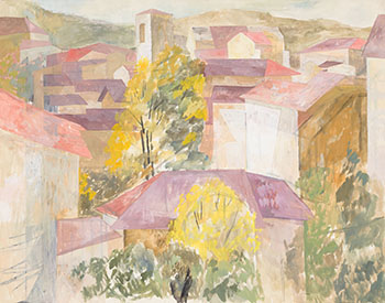 Untitled (Landscape, Italy) by Betty Roodish Goodwin