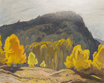 Autumn Afternoon Near Dam Lake by Alfred Joseph (A.J.) Casson