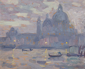 Evening, Venice by Alexander Young (A.Y.) Jackson
