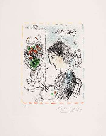 The Flowering Trestle par Marc Chagall