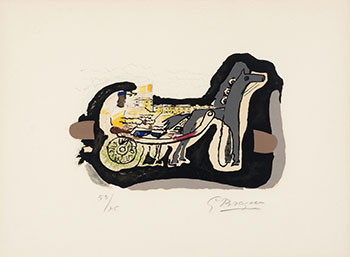 Gélinotte par Georges Braque