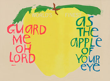 Song with an Apple by Corita Kent