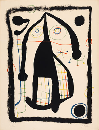 L'Étrangère par Joan Miró