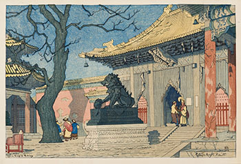 Lama Temple Peking by Elizabeth Keith