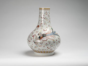 A Chinese Famille Rose 'Dragon and Phoenix' Vase, Guangxu Mark, Republican Period (1911-1949) by  Chinese Art