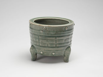 A Chinese Zhejiang Celadon 'Trigram' Censer, Ming Dynasty 16th/17th Century by  Chinese Art