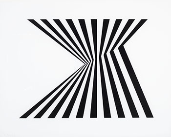 Untitled (Fragment 1) from Fragments by Bridget Riley