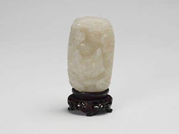 A Chinese White Jade 'Scholars' Pendant, Late 19th Century par  Chinese Art