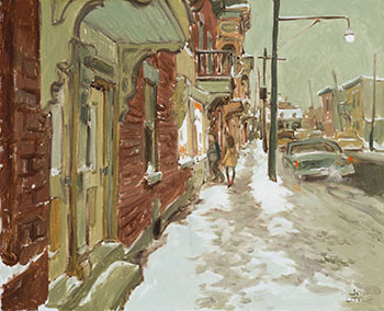 Rue Drolet, Montréal by John Geoffrey Caruthers Little