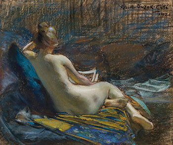 Dans mon atelier - nu by Marc-Aurèle de Foy Suzor-Coté