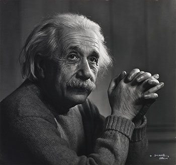 Albert Einstein by Yousuf Karsh